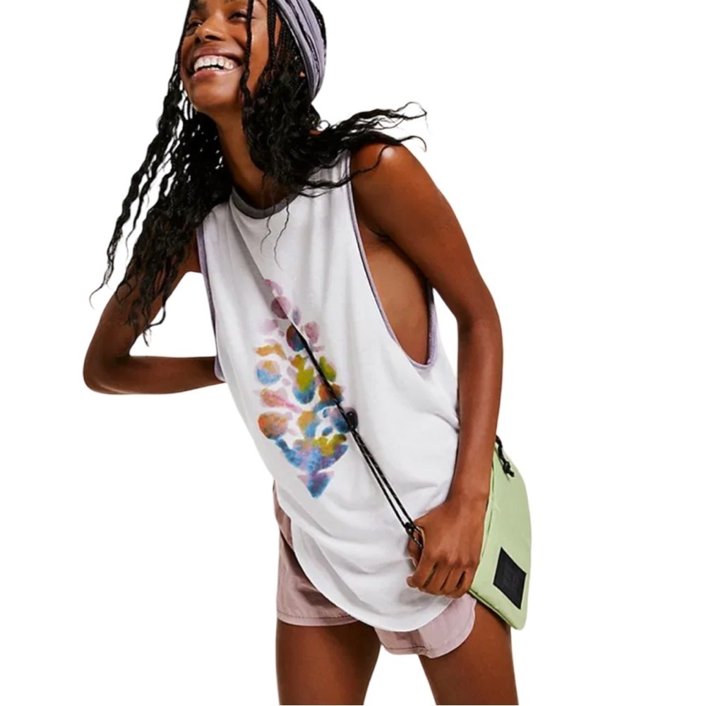 Free People FP Movement Faded Away Graphic Buti Tank